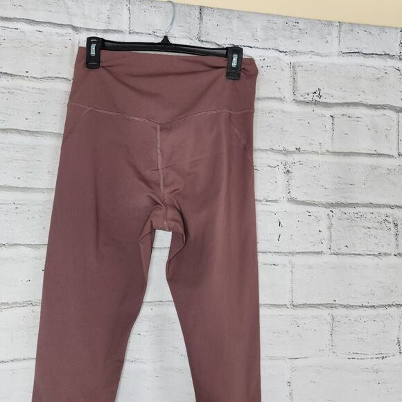 Girlfriend Collective Womens Earth Tone Compressive High-Rise Legging Size Large - Picture 6 of 10